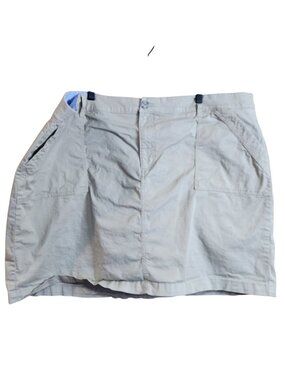 Croft & Barrow Stretch Khaki Skort Womens Plus size 22W